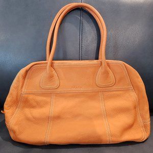 😍 Prada Orange Leather Handbag 😍